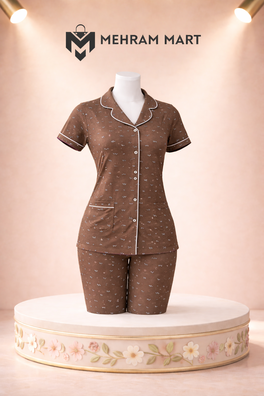 Midnight Comfort Printed Sleepwear