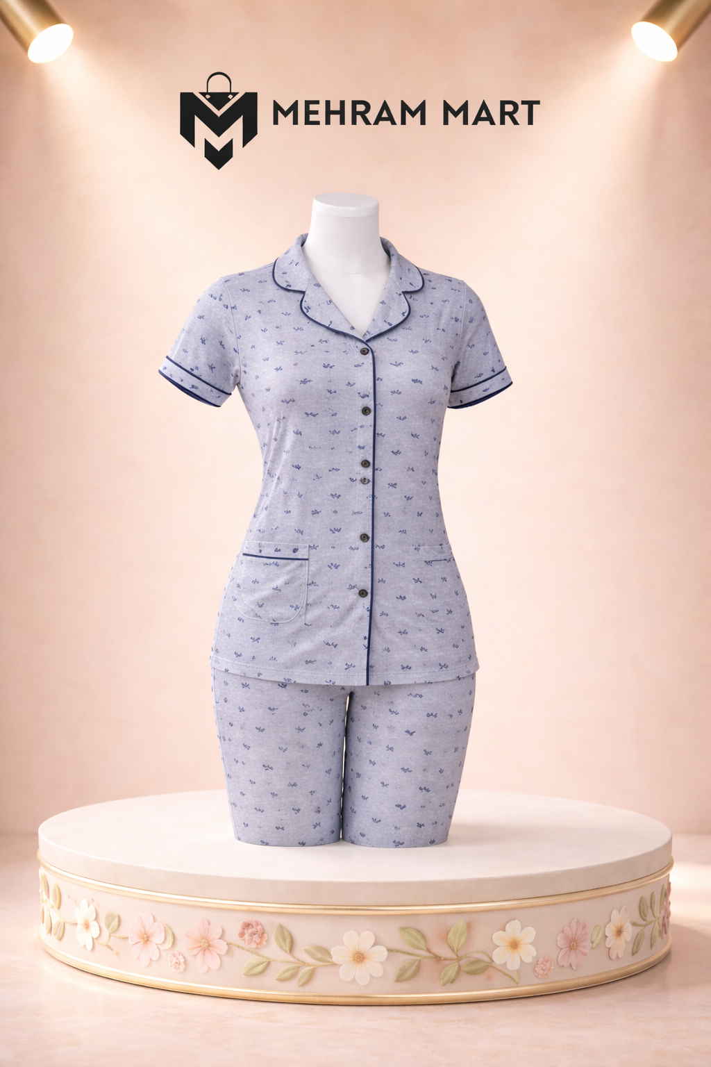 Midnight Comfort Printed Sleepwear