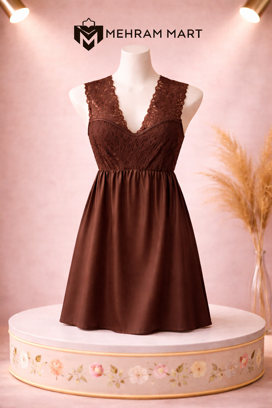 Lace Elegance Nightdress