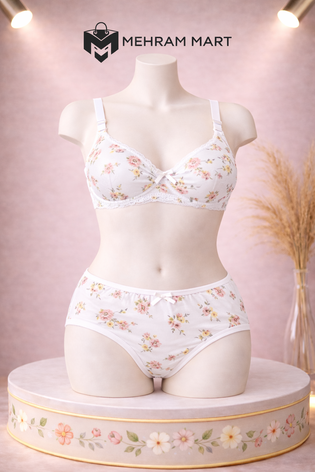 Blossom Floral Lingerie Set