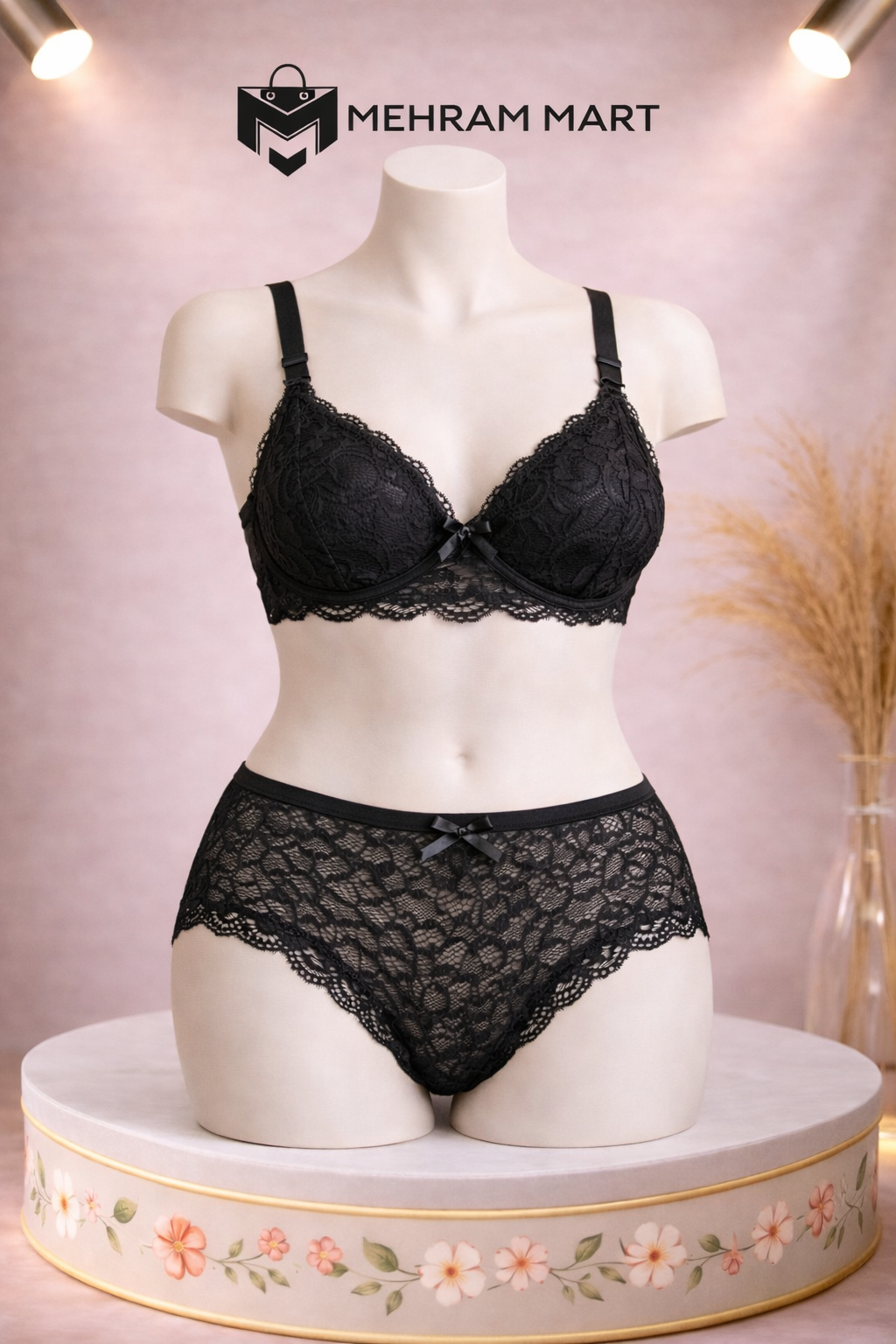 Ivory Grace Lace Lingerie Set